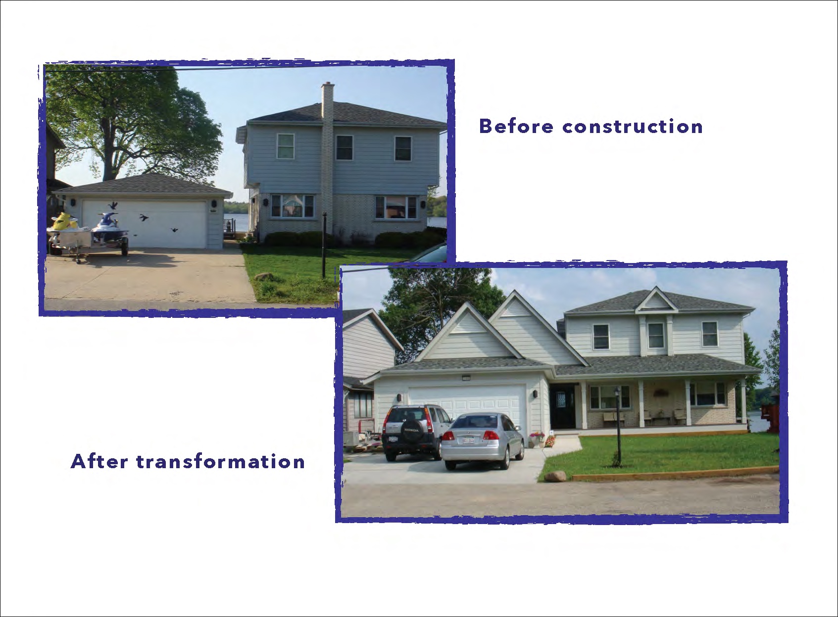Residential Transformation Architecture before-after